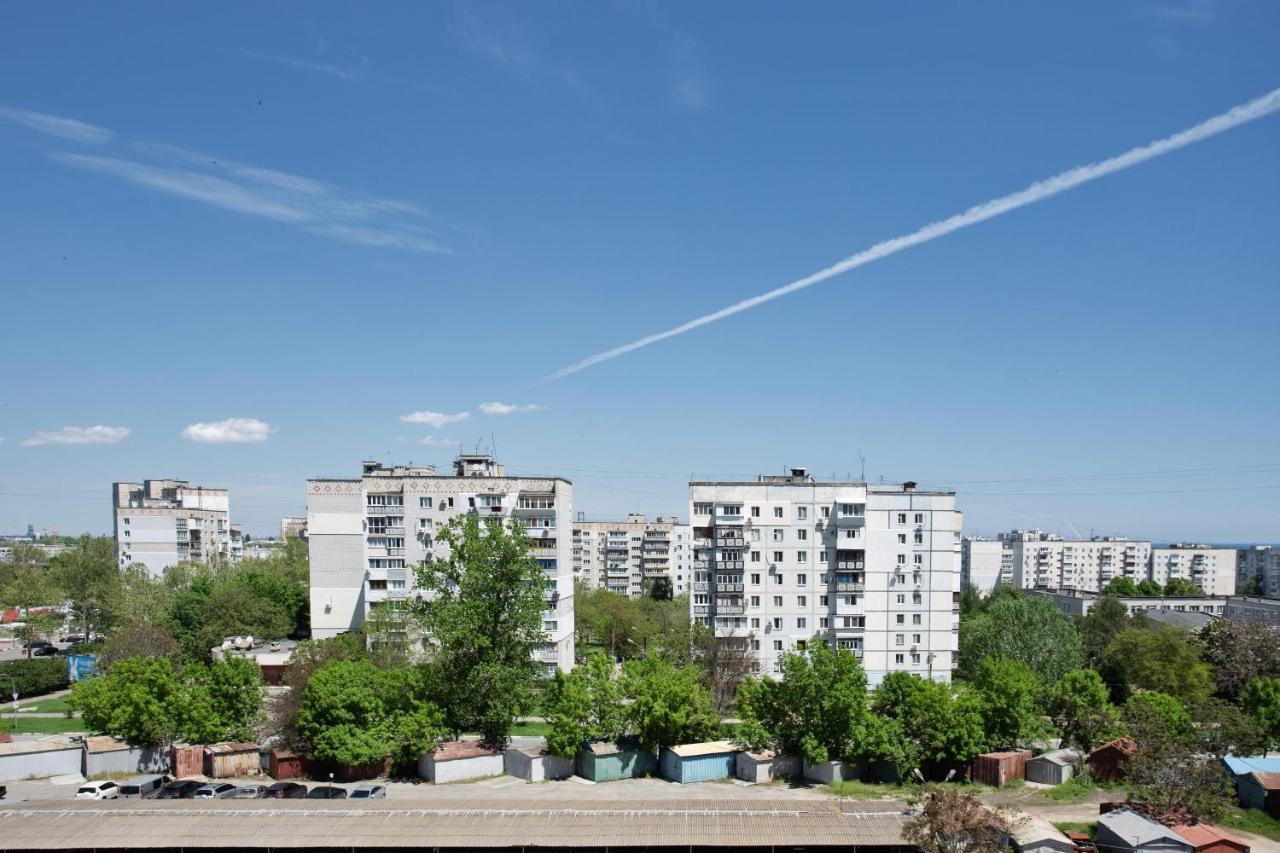 Дворівнева Квартира Для 5 Гостей 65А Chornomorsk Buitenkant foto